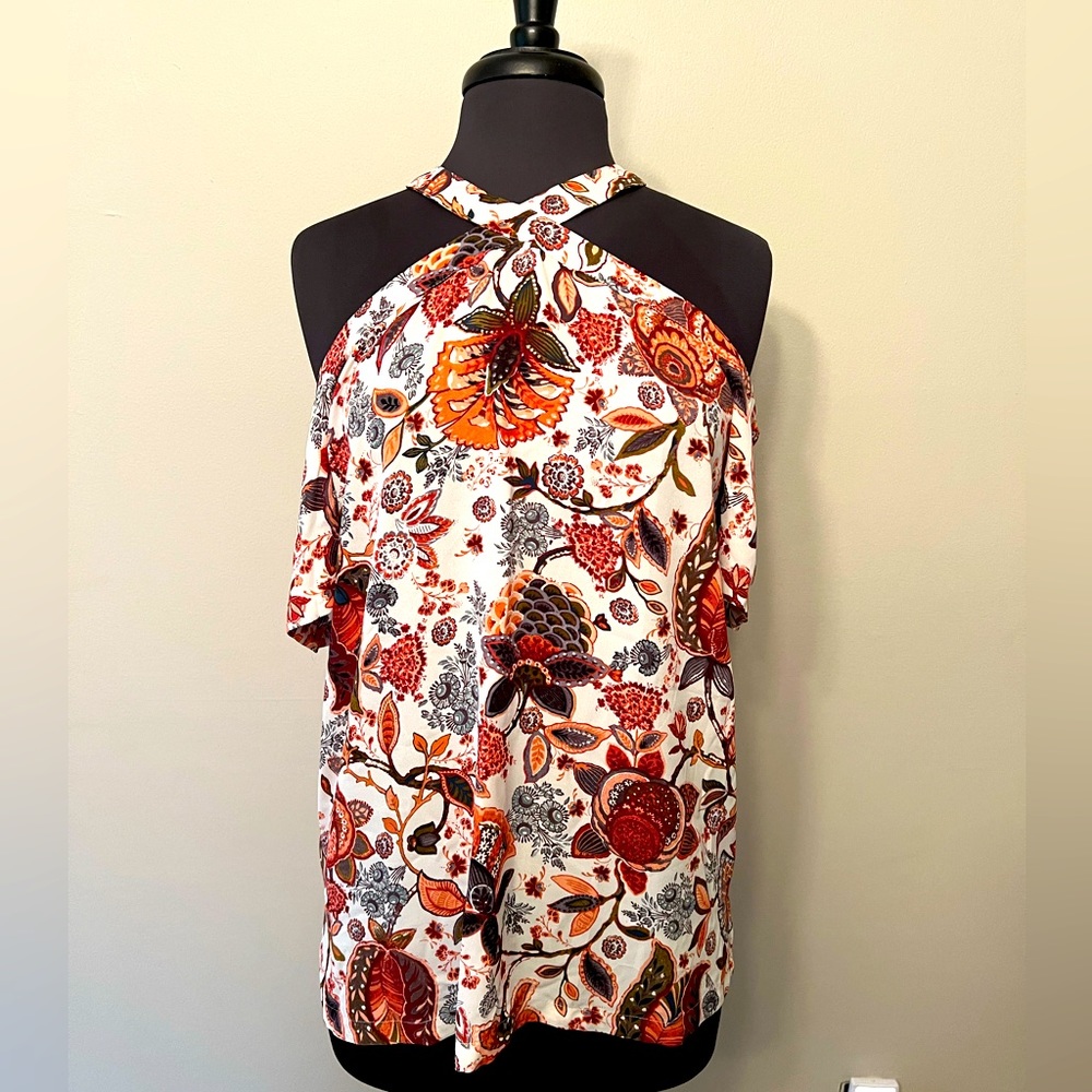 LOFT Cold Shoulder Top